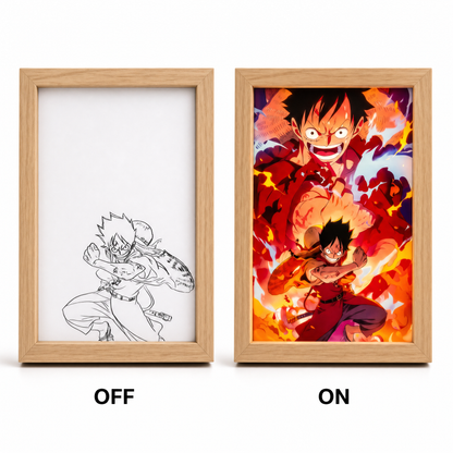 Luffy Gear 4 LED Frame