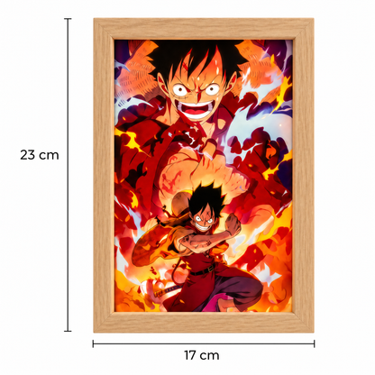 Luffy Gear 4 LED Frame